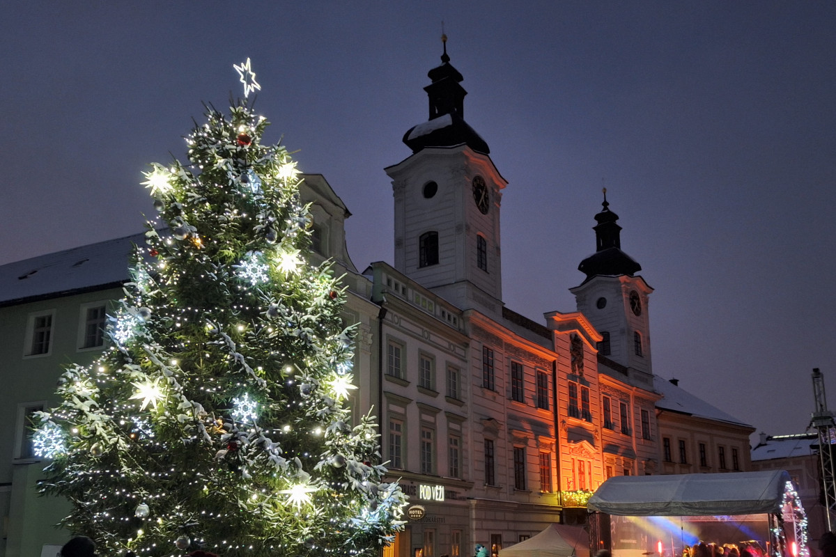 Hradecký vánoční strom hledá jméno