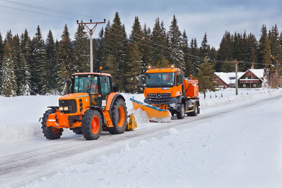 Zimní údržba komunikací mimořádně náročná