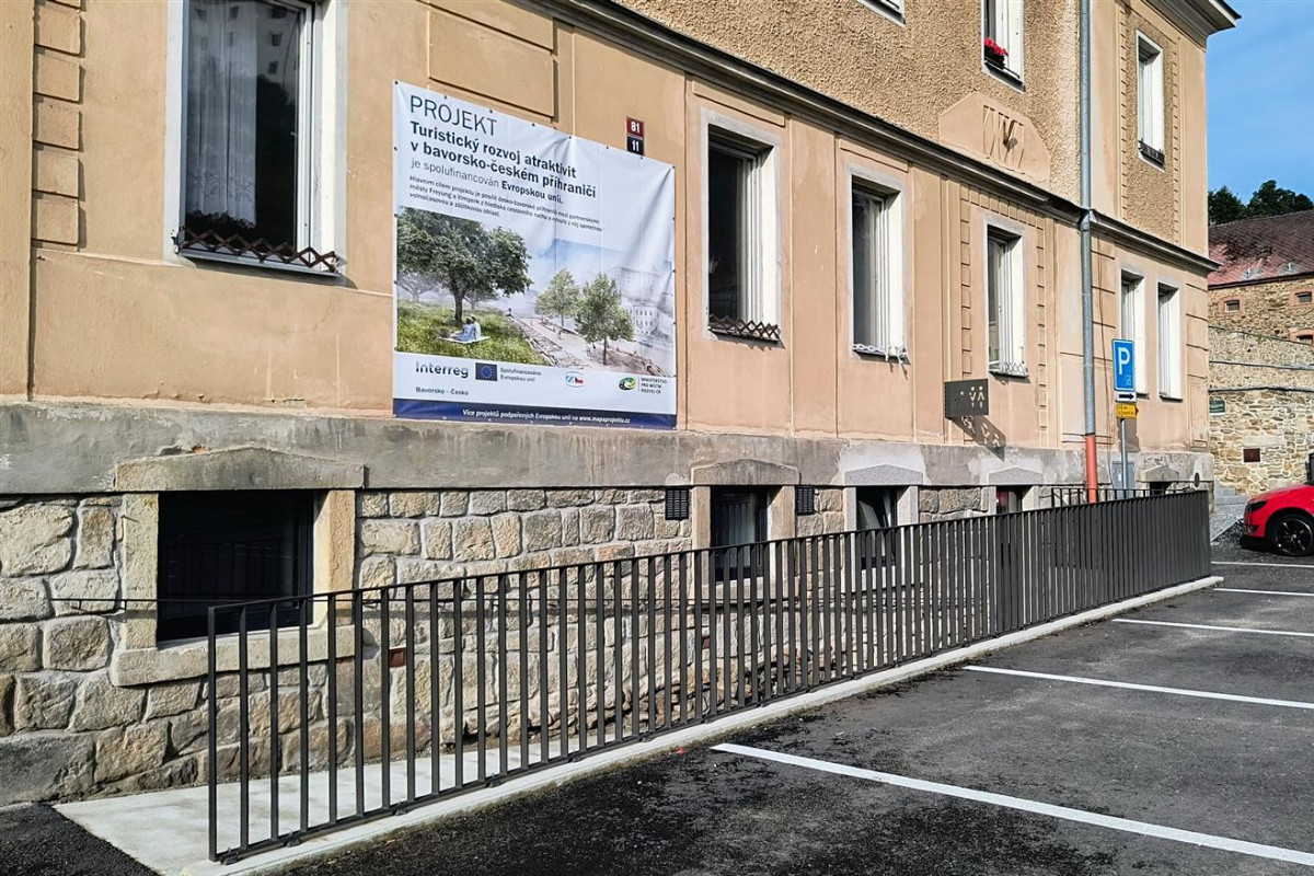 Nové veřejné toalety ve Vimperku
