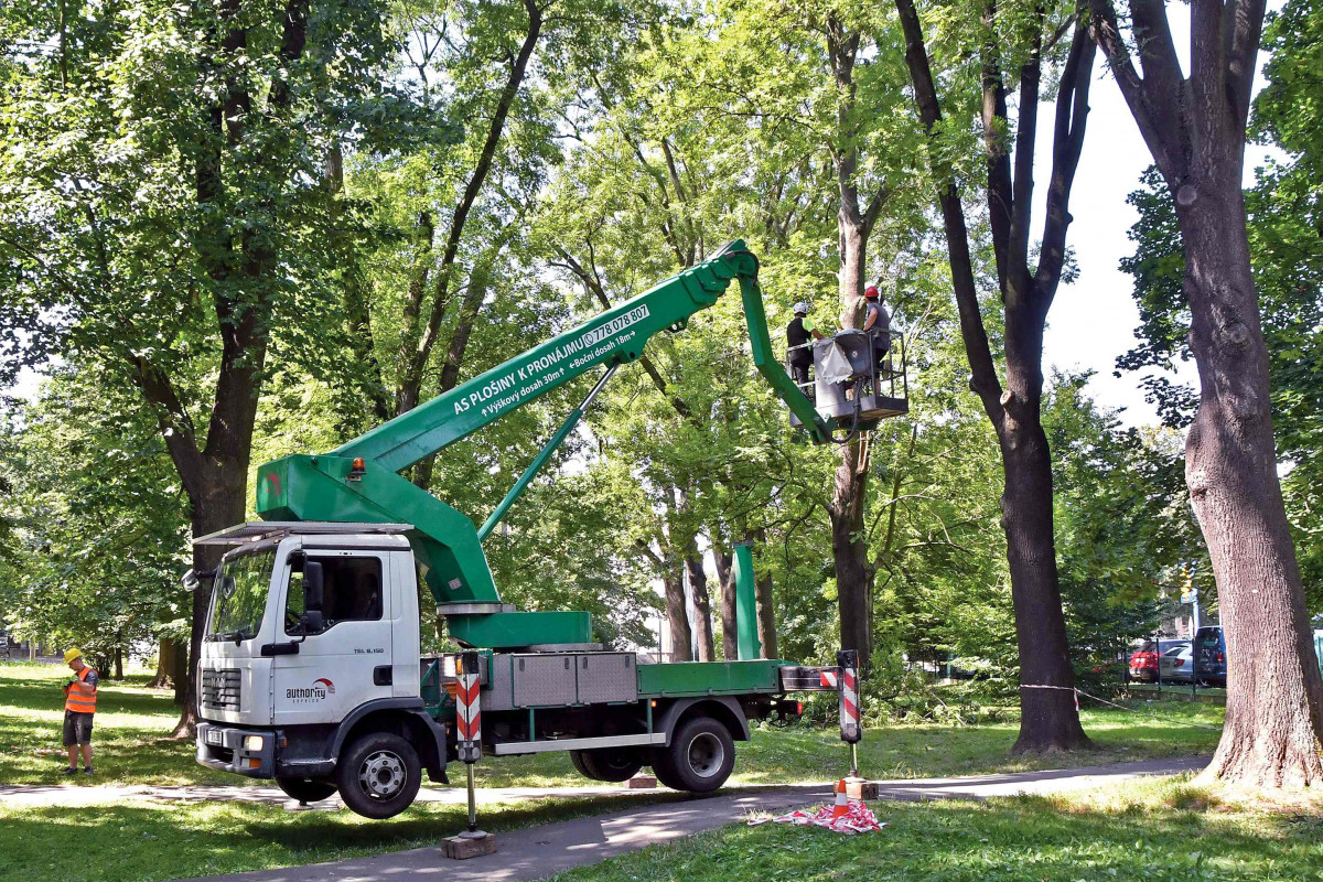 Bohumín omladí stoletý park Petra Bezruče