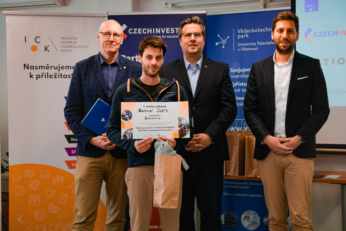 Vítězný projekt soutěže Podnikavá hlava využívá umělou inteligenci Vítězný projekt soutěže Podnikavá hlava využívá umělou inteligenci
