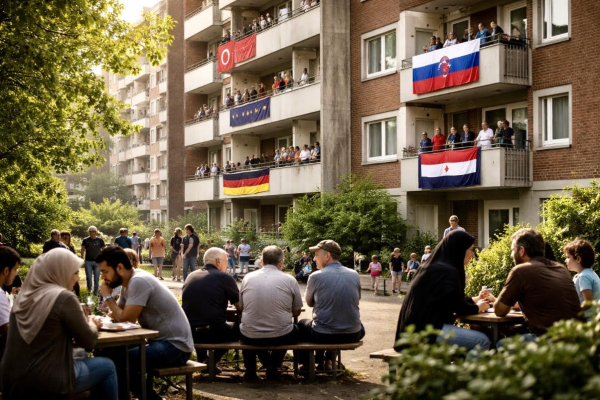 Miliony domácností v Německu nemluví doma německy