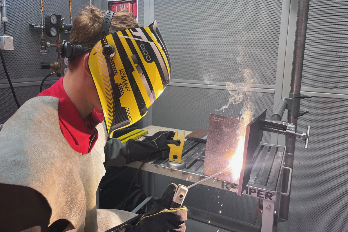 Mladí svářeči změřili své dovednosti v Jaderné elektrárně Temelín