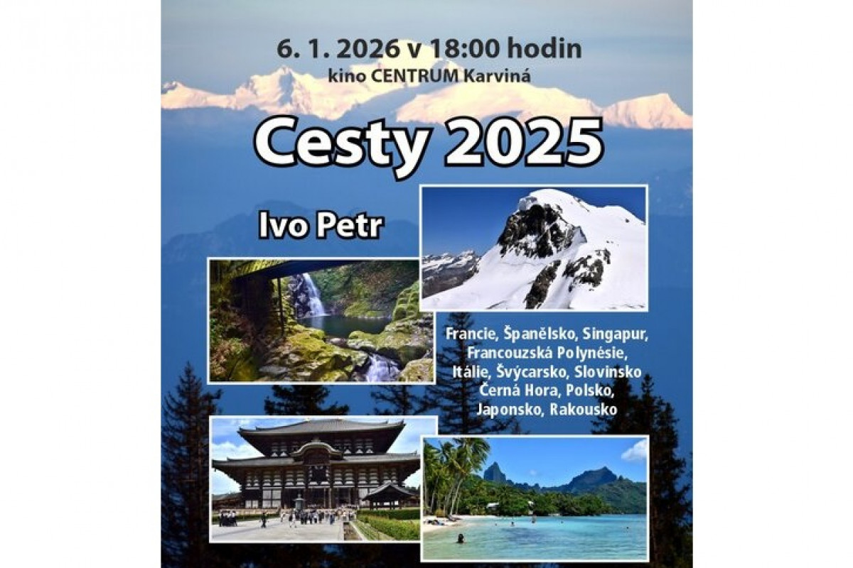 Městský dům kultury Karviná: CESTY 2025