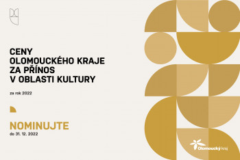 Olomoucký kraj ocení počiny v kultuře za uplynulý rok Olomoucký kraj ocení počiny v kultuře za uplynulý rok