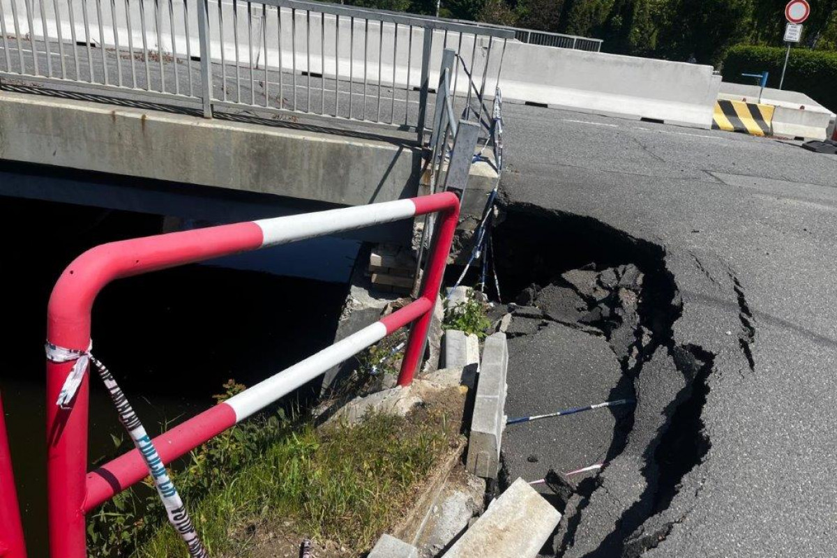 Opravy uzavřely poškozený most přes Porubku v Ostravě - Svinově