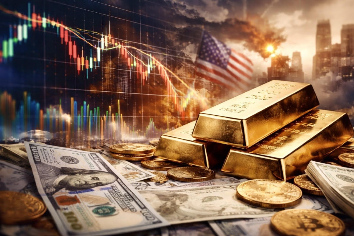 Finanční trhy 2025: Dramatické zvraty zlata a oslabující dolar