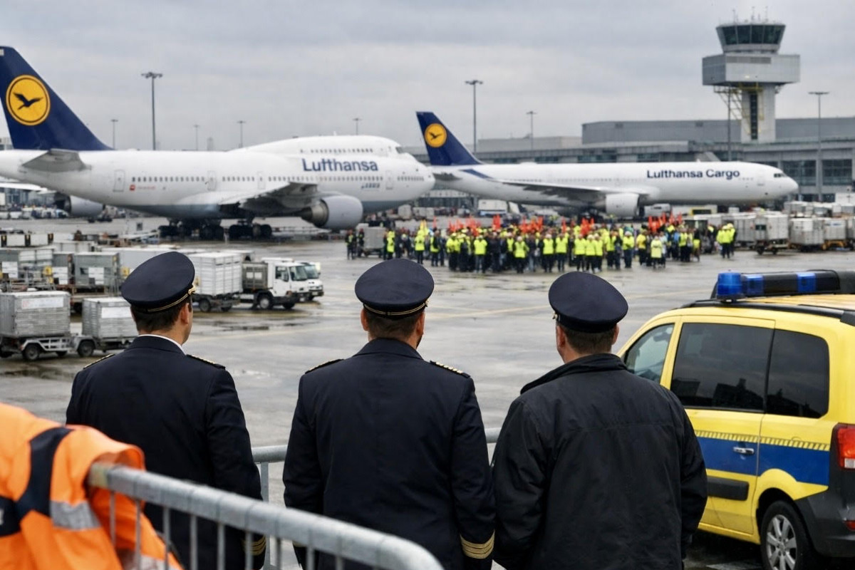 Stávka pilotů Lufthansy paralyzuje leteckou dopravu