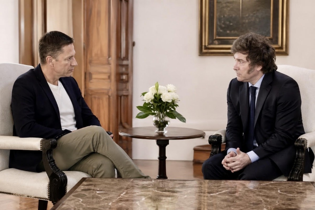 Thiel u prezidenta v Argentině. Algoritmy jako nová moc USA