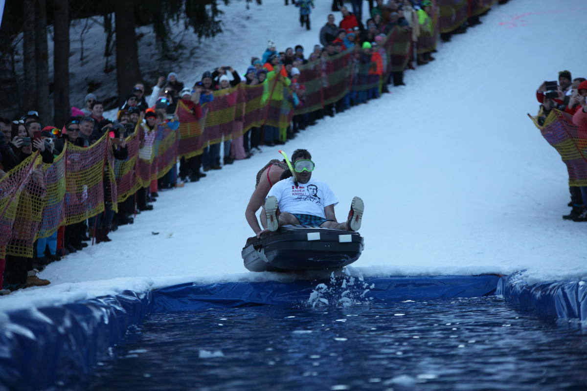 Šumavský Špičák pořádá už poosmnácté Jízdu přes louži