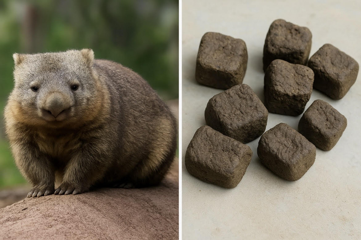Trus ve tvaru dokonalých krychliček: To umí jen wombat