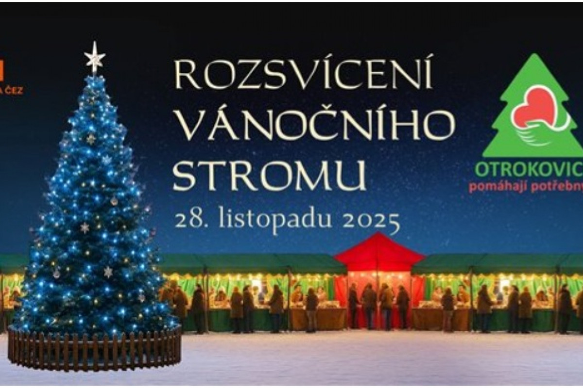 Otrokovice rozsvítí vánoční strom a opět otevřou srdce potřebným