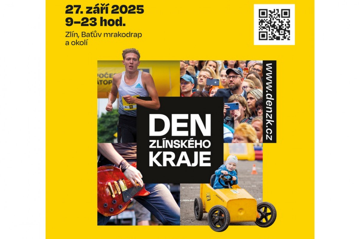 Den Zlínského kraje: Regionální dobroty, koncerty i program pro děti
