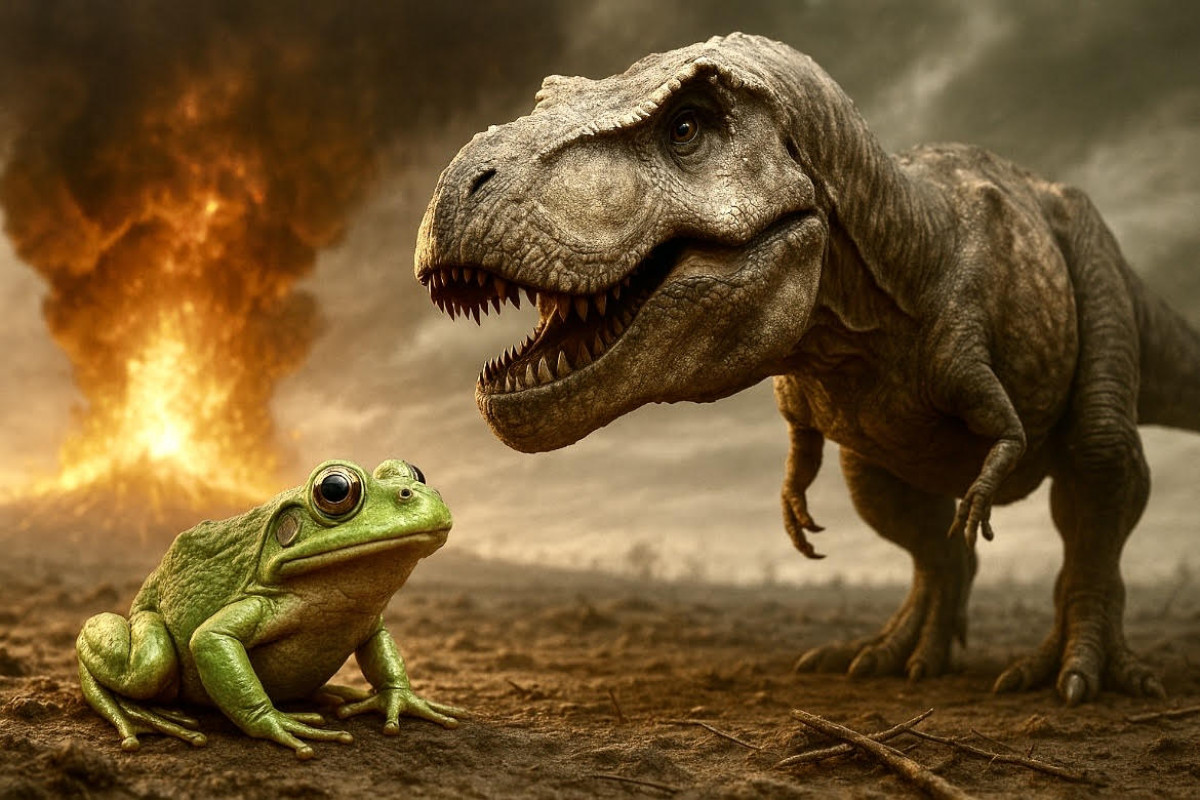 Žáby přežily apokalypsu a obstály i tam, kde T-Rex selhal? Žáby přežily apokalypsu a obstály i tam, kde T-Rex selhal?