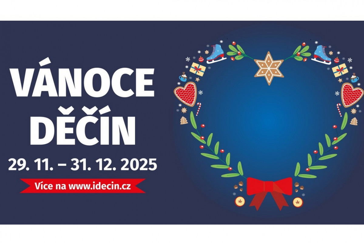 Advent v Děčíně nabídne trhy, rozsvícení stromu, Vánoční uličku, ...