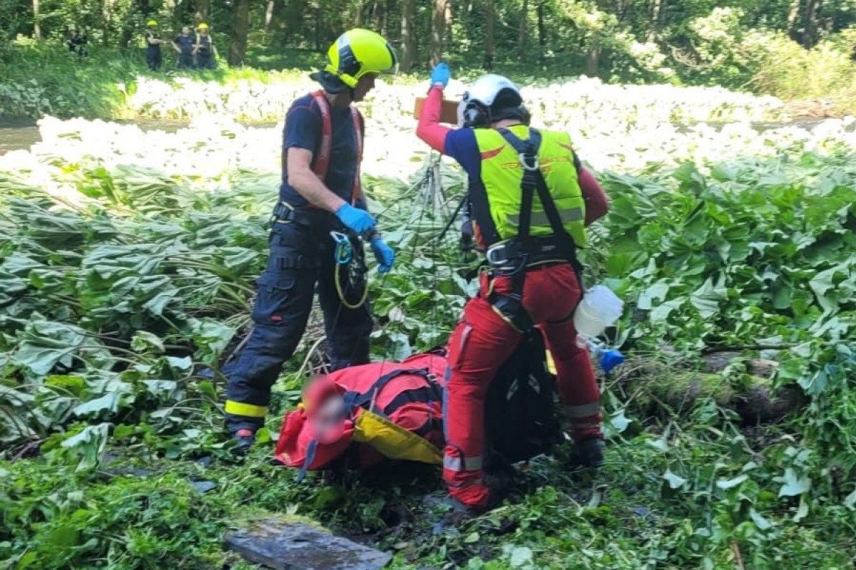 Pět jednotek hasičů zasahovalo při hledání a záchraně cyklisty Pět jednotek hasičů zasahovalo při hledání a záchraně cyklisty