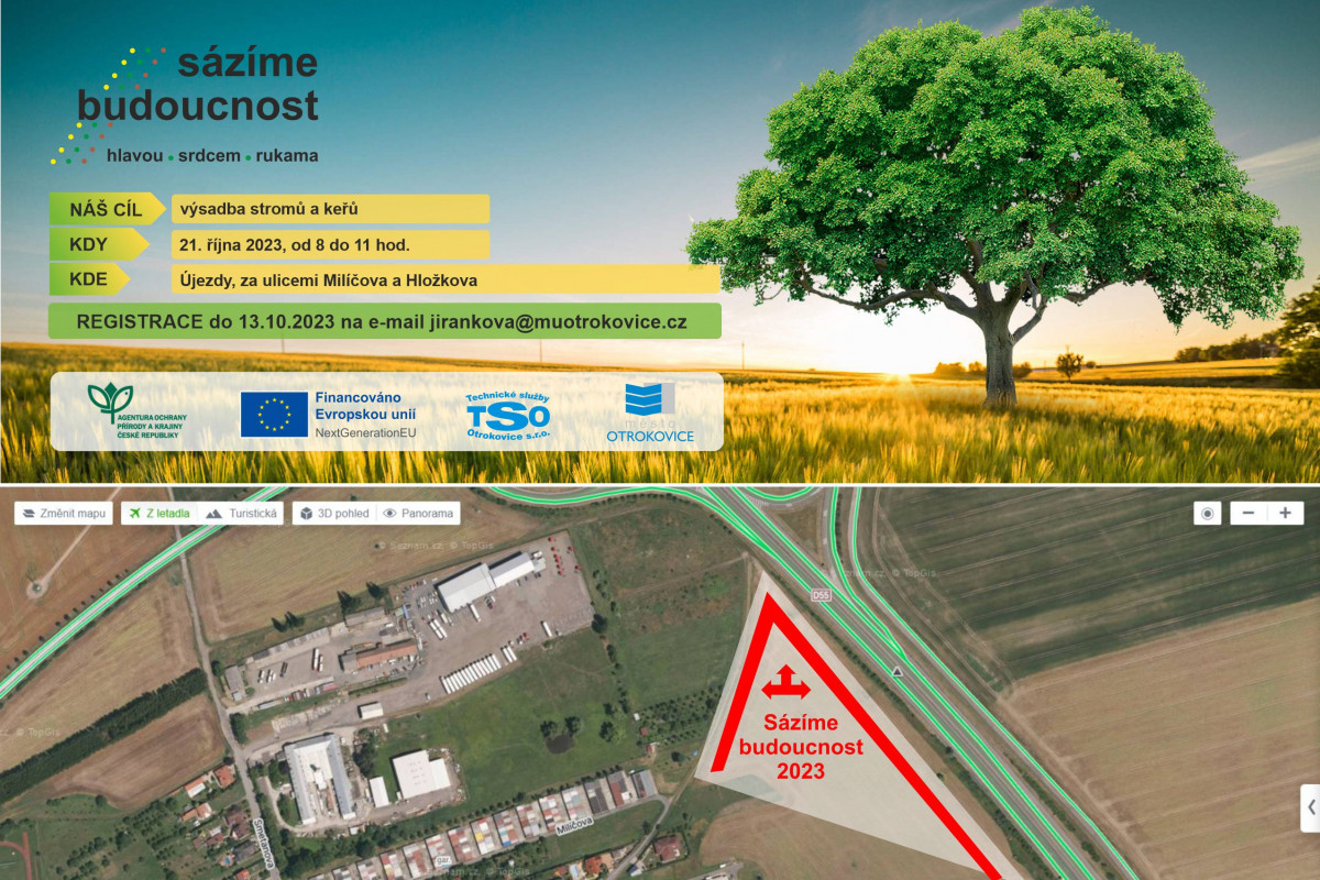 Přijďte si zasadit strom, registrovat se můžete již nyní Přijďte si zasadit strom, registrovat se můžete již nyní