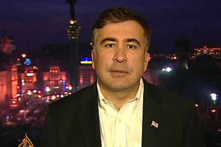 Saakašvili varoval Ukrajinu, že „se zavřenýma očima míří do propasti“