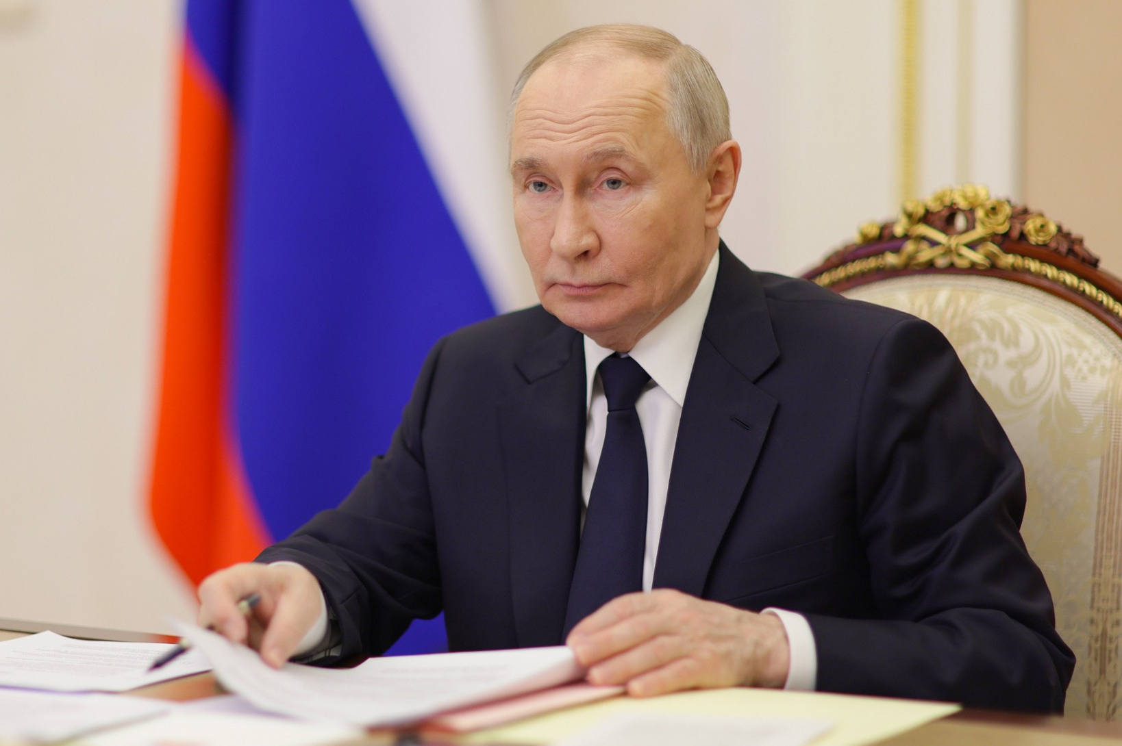 Putin nařídil vládě, aby zvážila zastavení dodávek plynu do Evropy