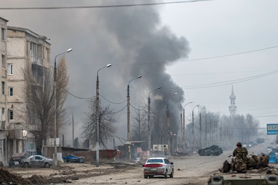 Aglomerace Pokrovsk-Mirnograd je poloobklíčená a logistika odříznuta