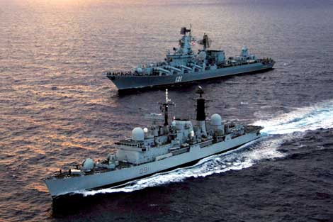 Putin: Rusko použije  válečnou flotilu kdekoliv ve světě