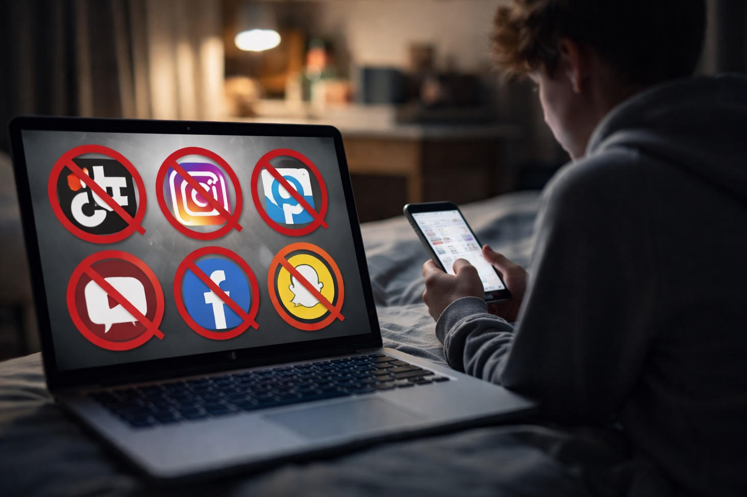 Austrálie zablokovala 4,7 milionu dětských účtů na sociálních sítích